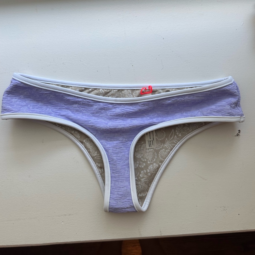 Free People Beach Lavender Bikini Bottoms